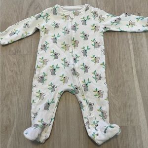Two Jojo Maman Bebe 3-6 month sleepsuits. Beautiful condition. Smoke free home
